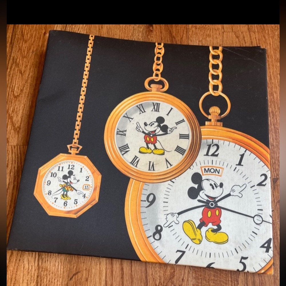 Vintage Gibson Mickey Mouse scrapbook photo album